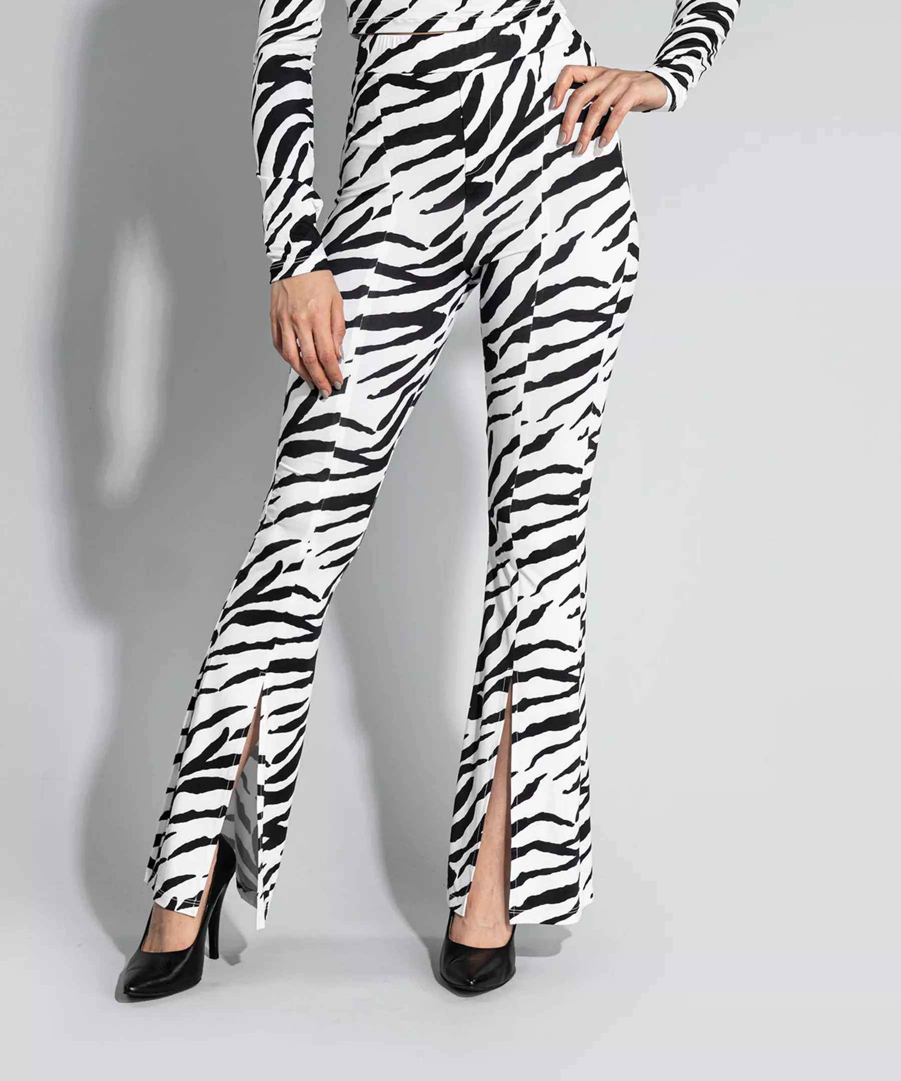 Price and Buy Zebra Print Bootcut Trouser Pants for Women
