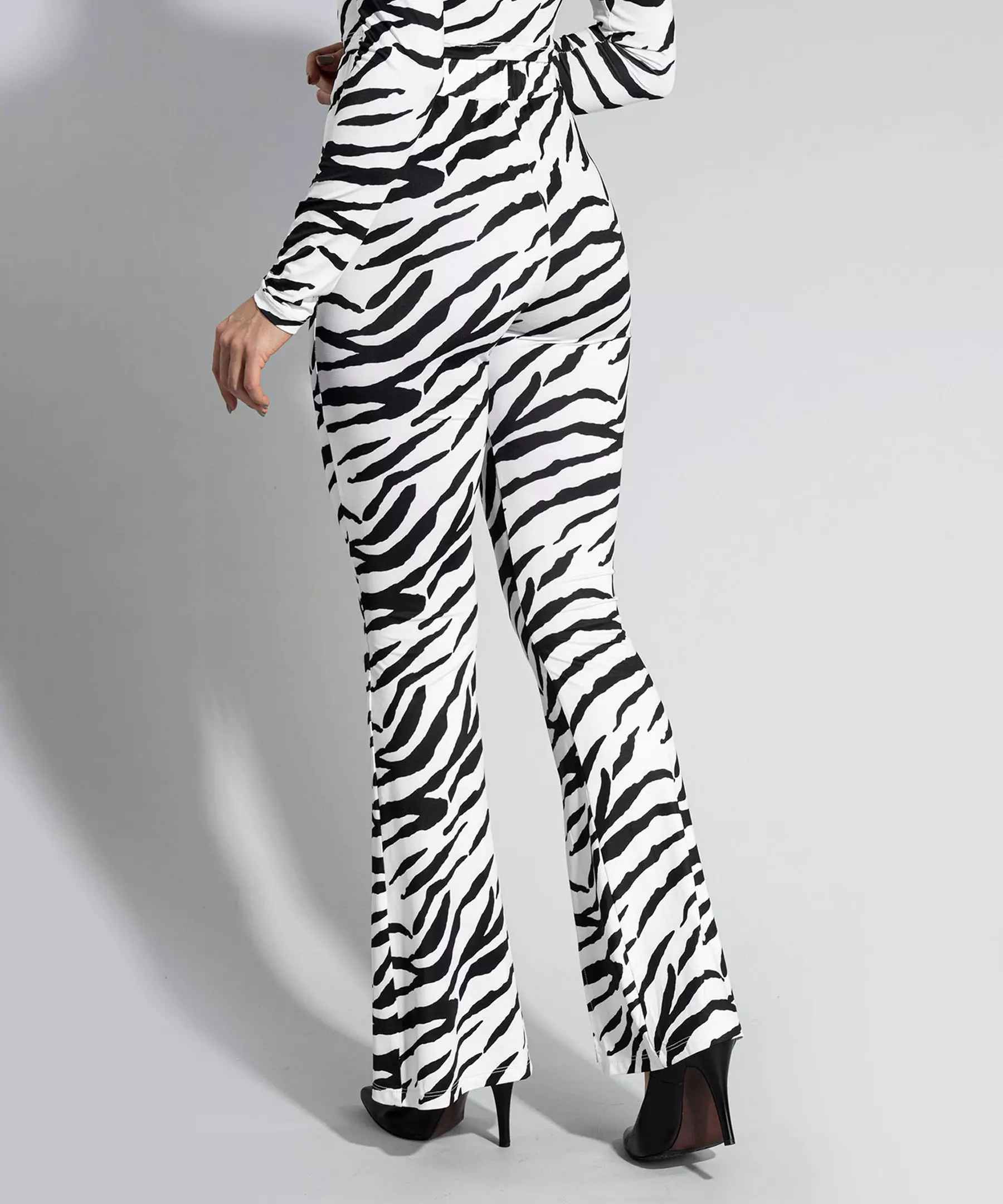 Price and Buy Zebra Print Bootcut Trouser Pants for Women - Image 5