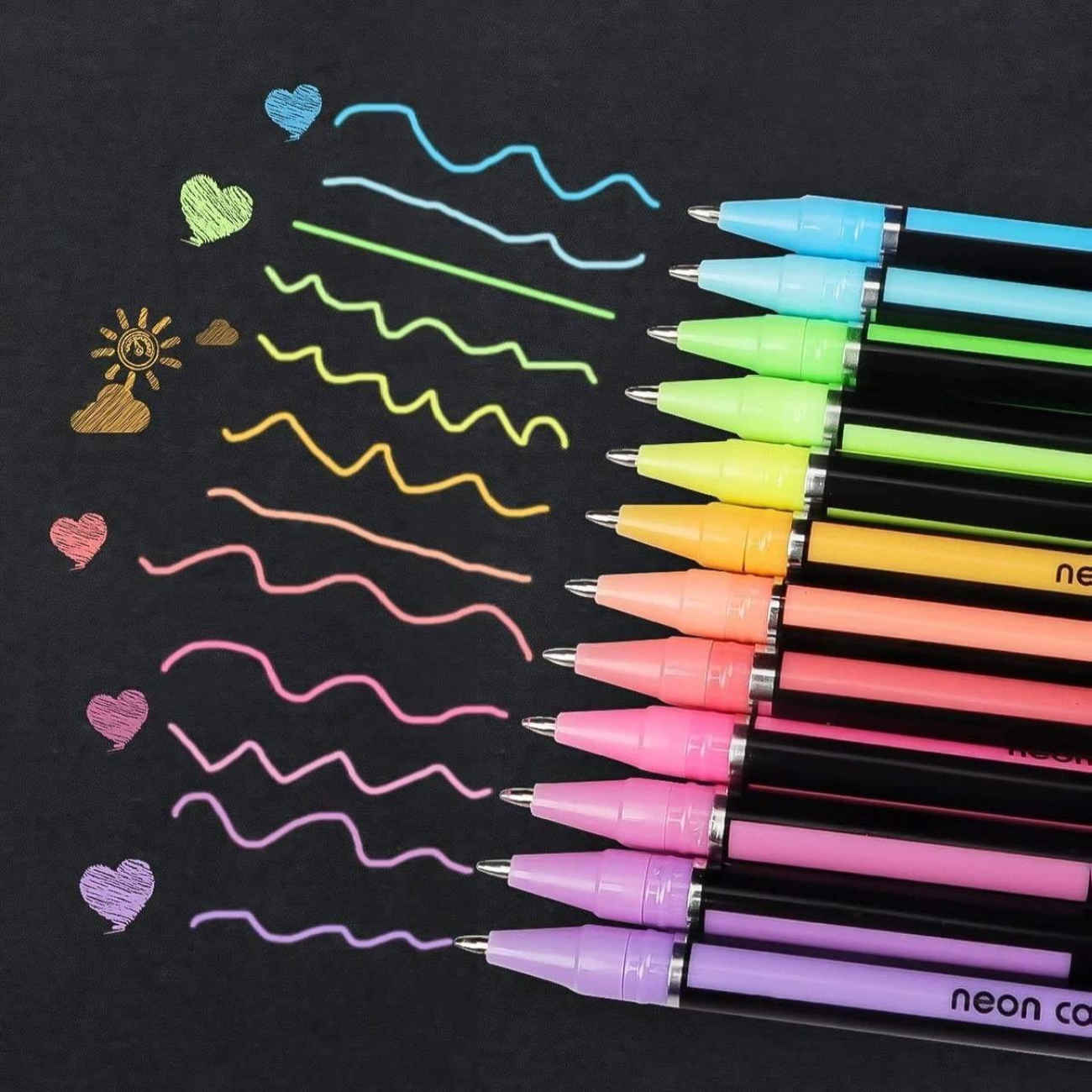 Price and Buy Zhuixua Gel Pens – Vibrant Colors for Black Paper and Creative Art – 48 Pack_6903d9b3ccc07.jpeg Price and Buy Zhuixua Gel Pens – Vibrant Colors for Black Paper and Creative Art – 48 Pack - Image 3