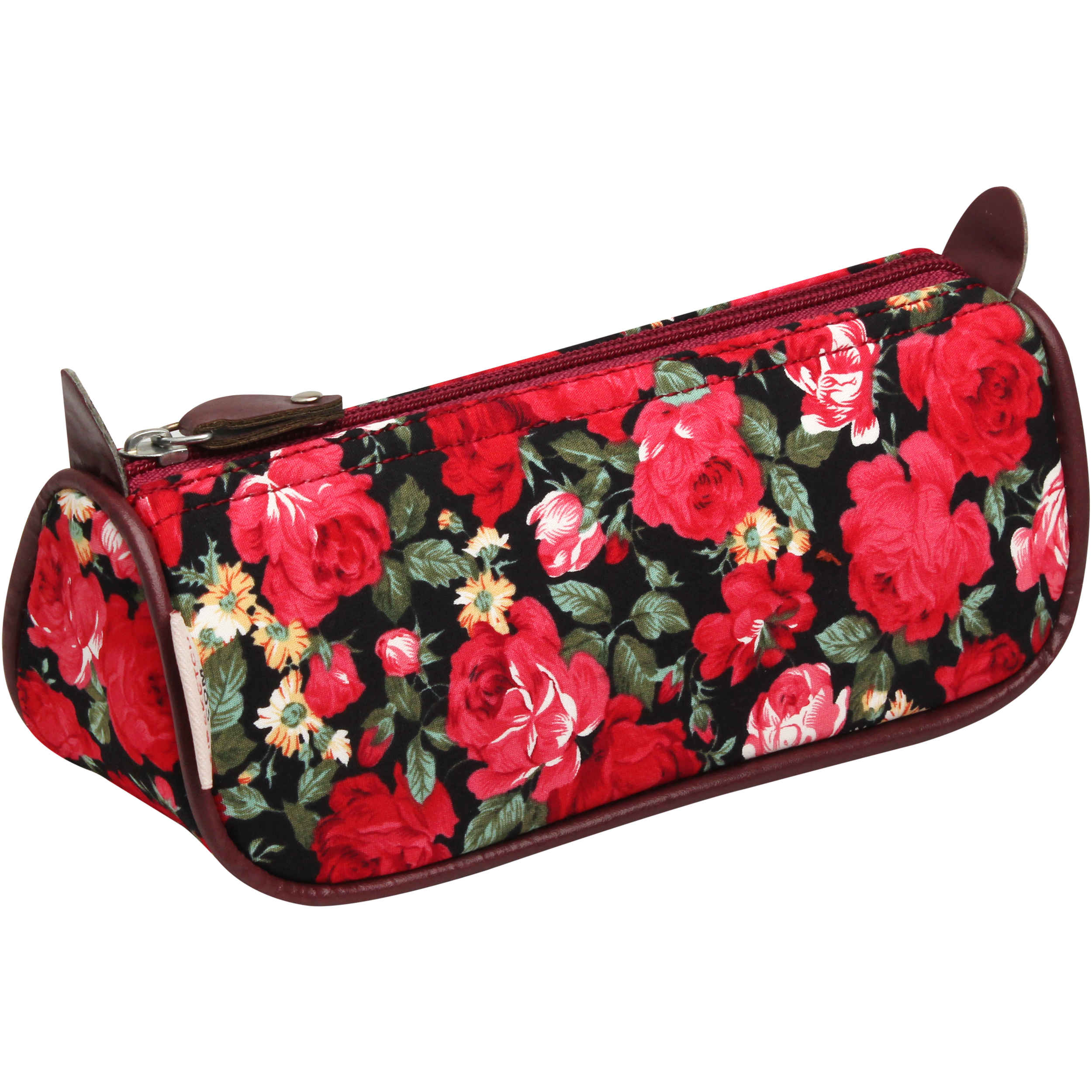 Price and Buy Zipper Pencil Pouch Washable Floral Design Fabric_68ff351909444.jpeg Price and Buy Zipper Pencil Pouch Washable Floral Design Fabric - Image 1