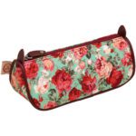 Price and Buy Zipper Pencil Pouch Washable Floral Design Fabric - Image 3
