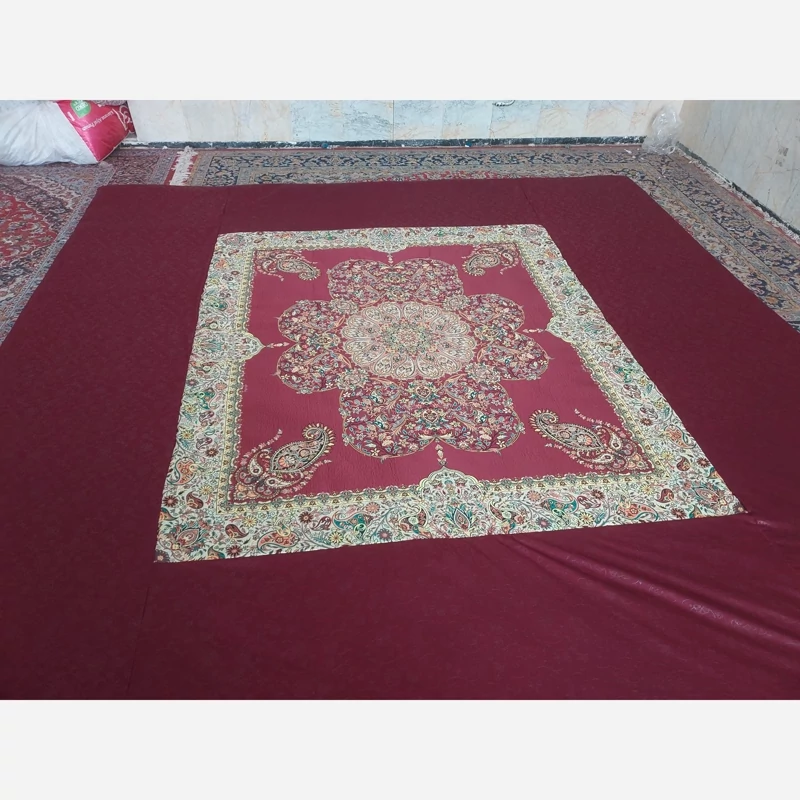 Price and Buy Handmade Korsi Quilt 3.5x3.5 Meter | High-Quality Persian Hand-Stitched Comforter - Image 20