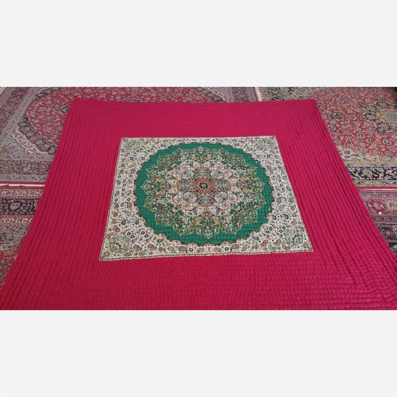 Price and Buy Handmade Korsi Quilt 3.5x3.5 Meter | High-Quality Persian Hand-Stitched Comforter - Image 6