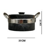 Price and Purchase of 4-Person Stone Pot with Stainless Steel Handle, Royal Export Model, Super Plus A2 | Premium Stone Cookware