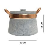 Price and Purchase of Super Plus A3 Royal Export-Quality 6-Person Stone Pot with Copper Handles - Image 3